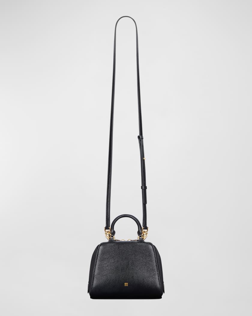 Antigona Cube Nano Top-Handle Bag in Shiny Tumbled Leather 