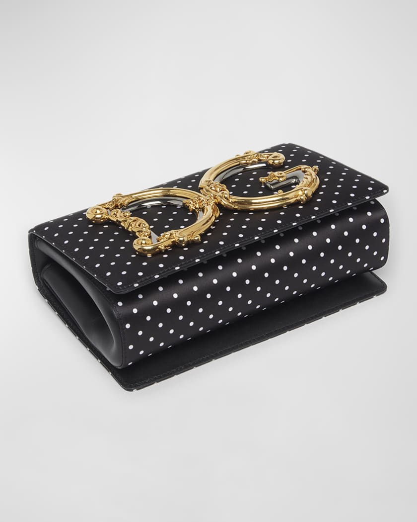 DG Baroque Small Polka Dot Crossbody Bag