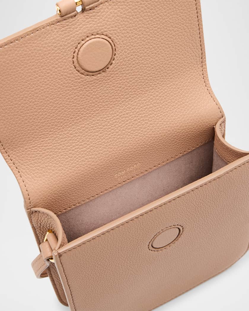 Tara Mini Crossbody Bag in Grain Leather