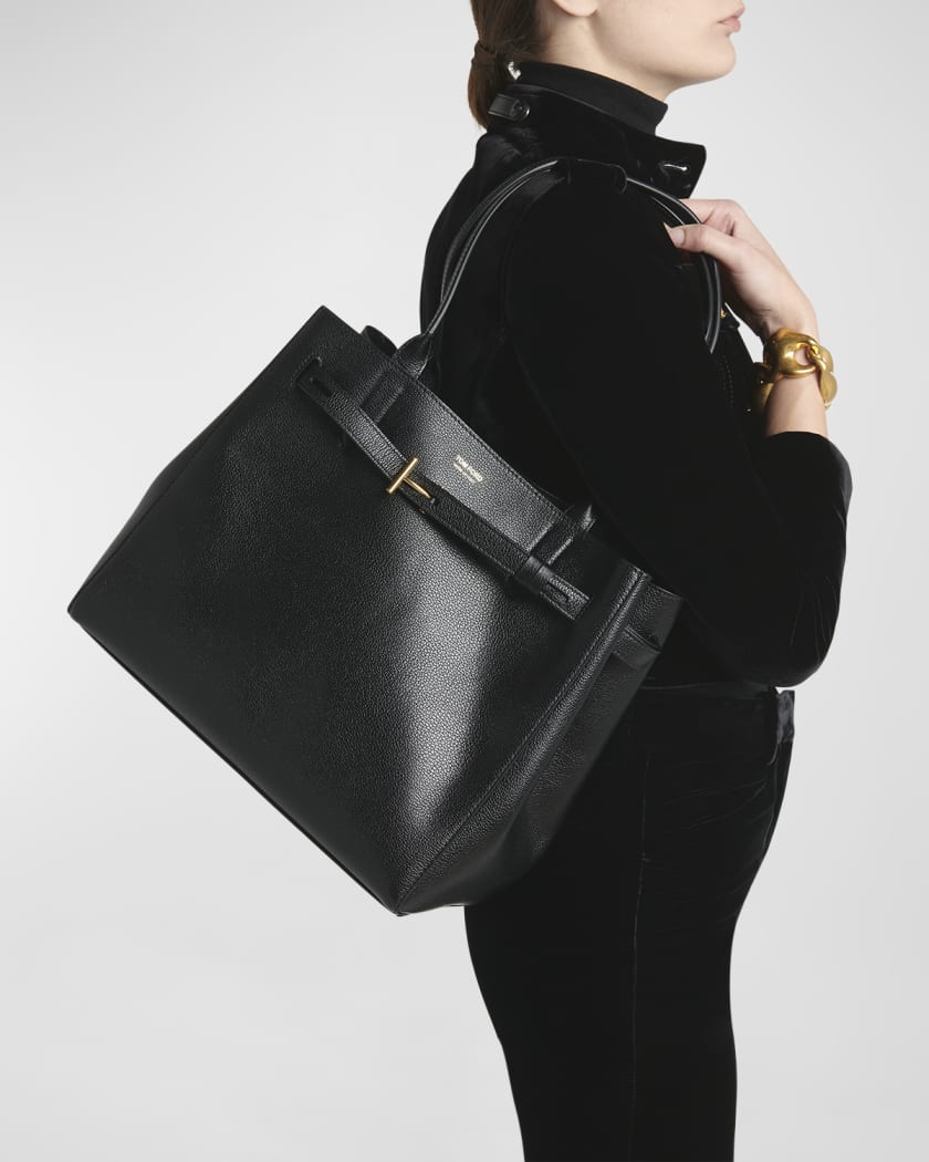 Audrey Medium Tote Bag in Grain Leather