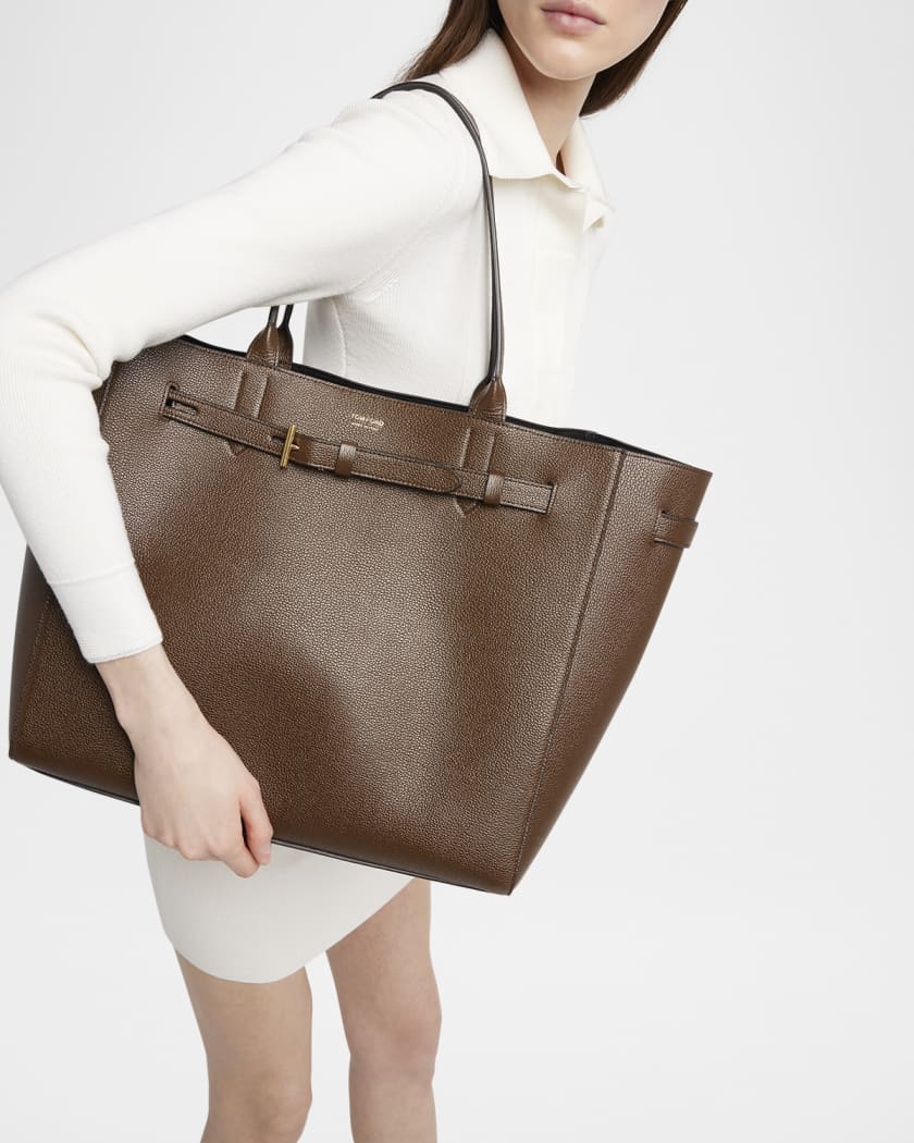 Audrey Large Tote Bag in Grain Leather