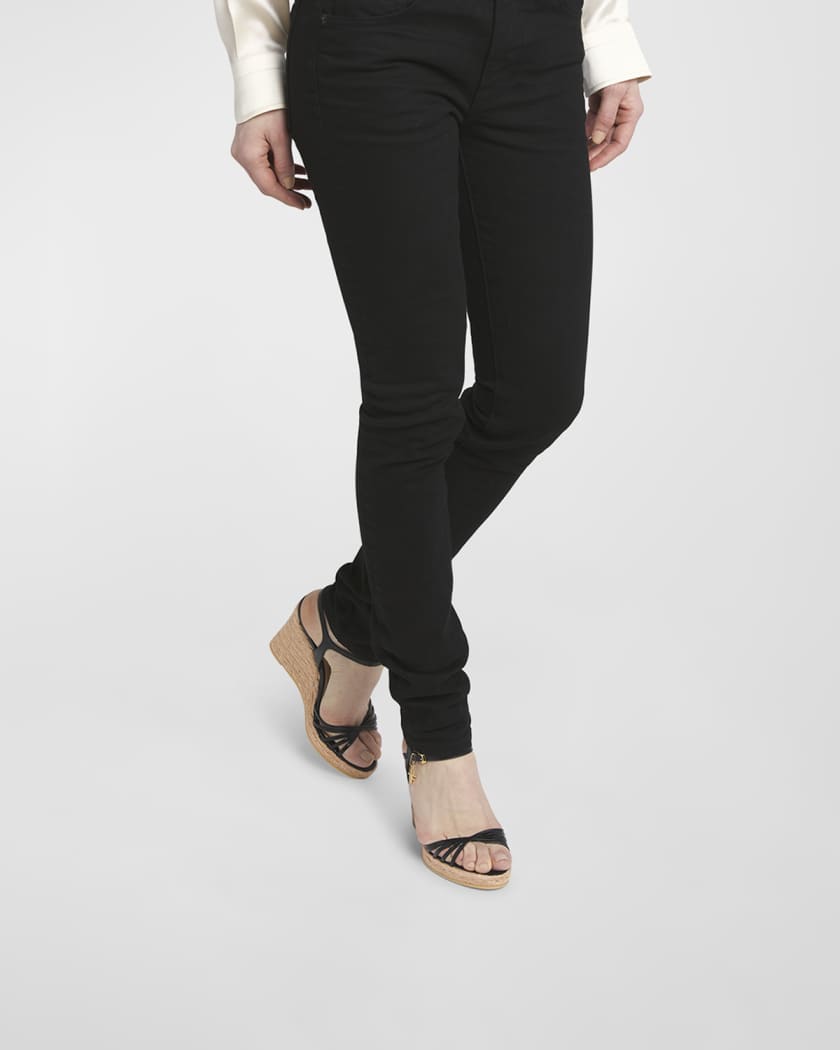 Cabana Lizard-Embossed Wedge Espadrilles