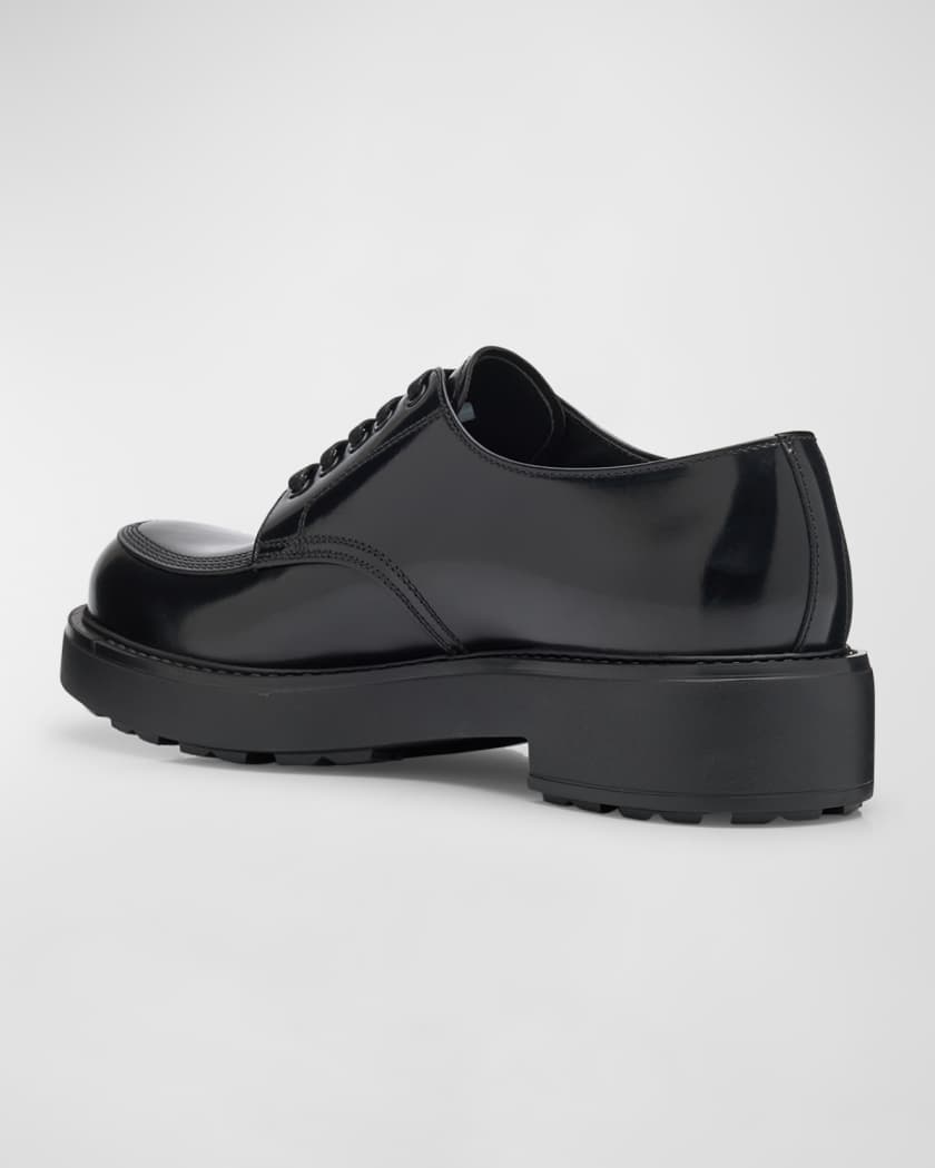 Men's Diapason Brushed Leather Derby Shoes