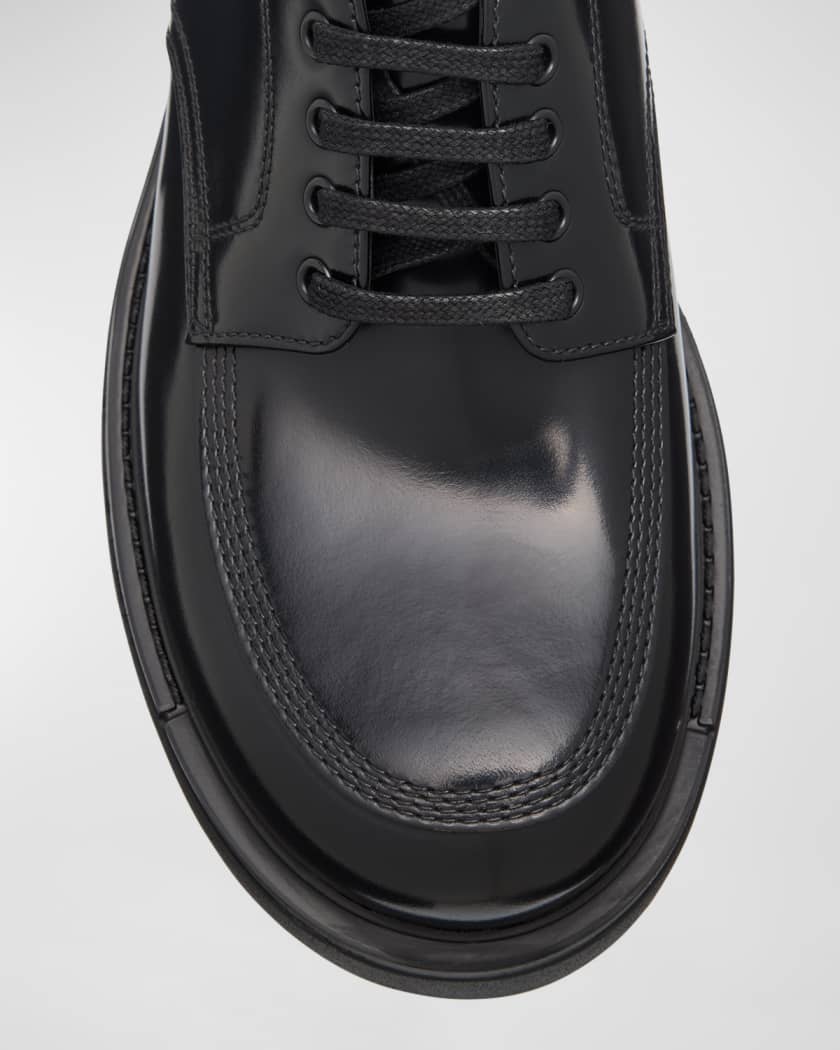 Men's Diapason Brushed Leather Derby Shoes