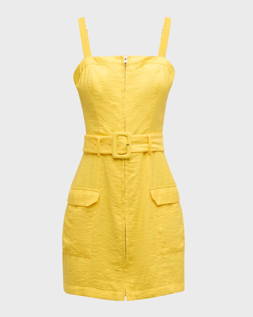 love shack fancy yellow dress Rialto Floral Chiffon Maxi Dress- Women's Designer Luxury Dresses