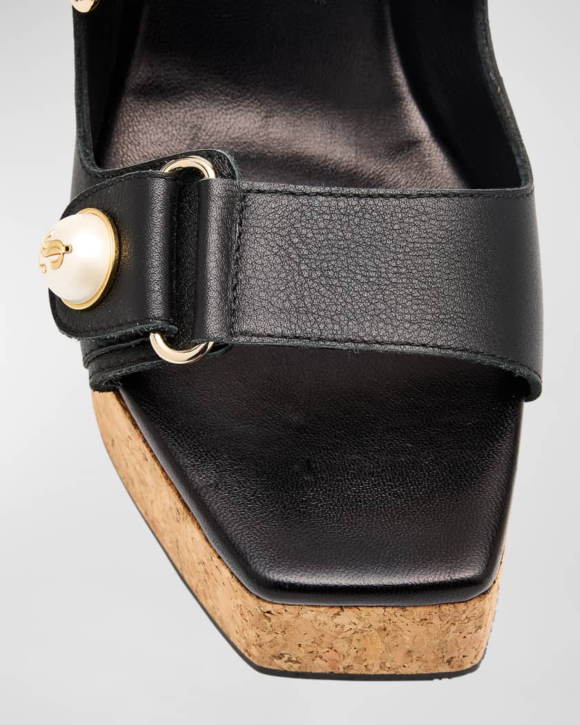 Fayence Dual-Grip Platform Slide Sandals