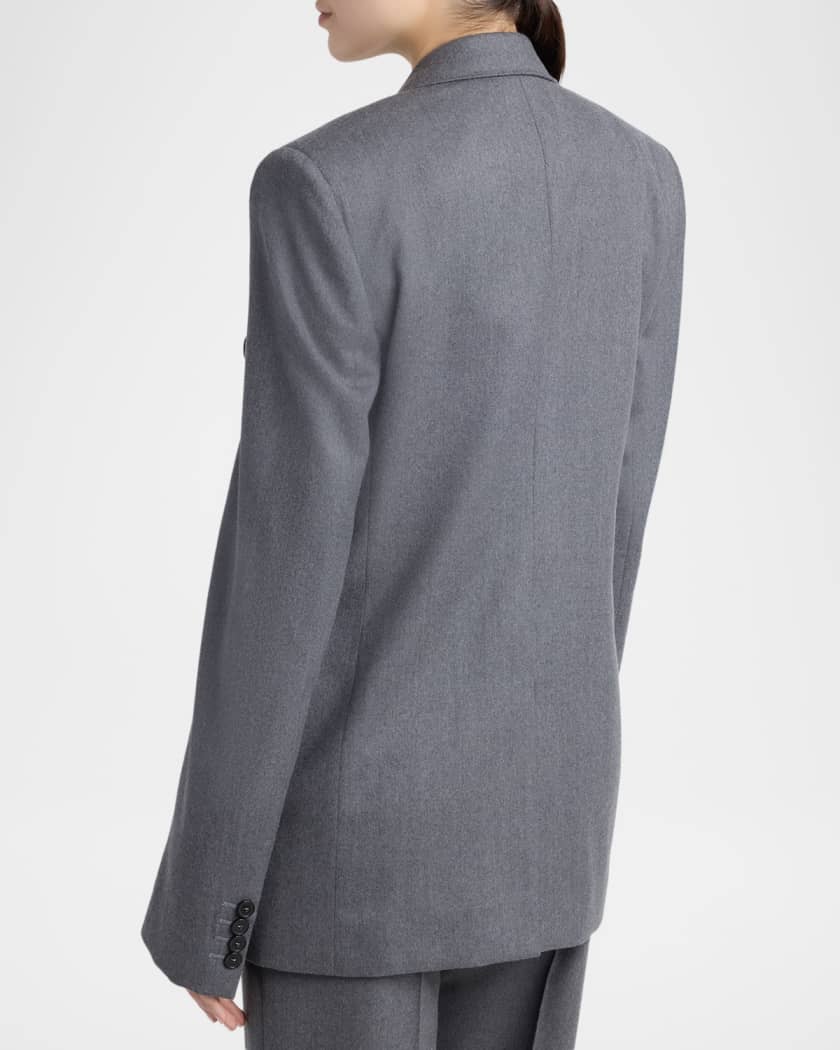 Stella McCartney Double Breasted Wool Blazer | Neiman Marcus