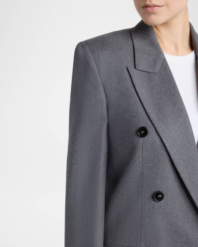 Stella McCartney Double Breasted Wool Blazer | Neiman Marcus