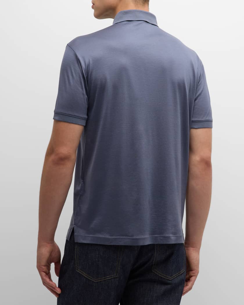 Men's Solid Polo Shirt