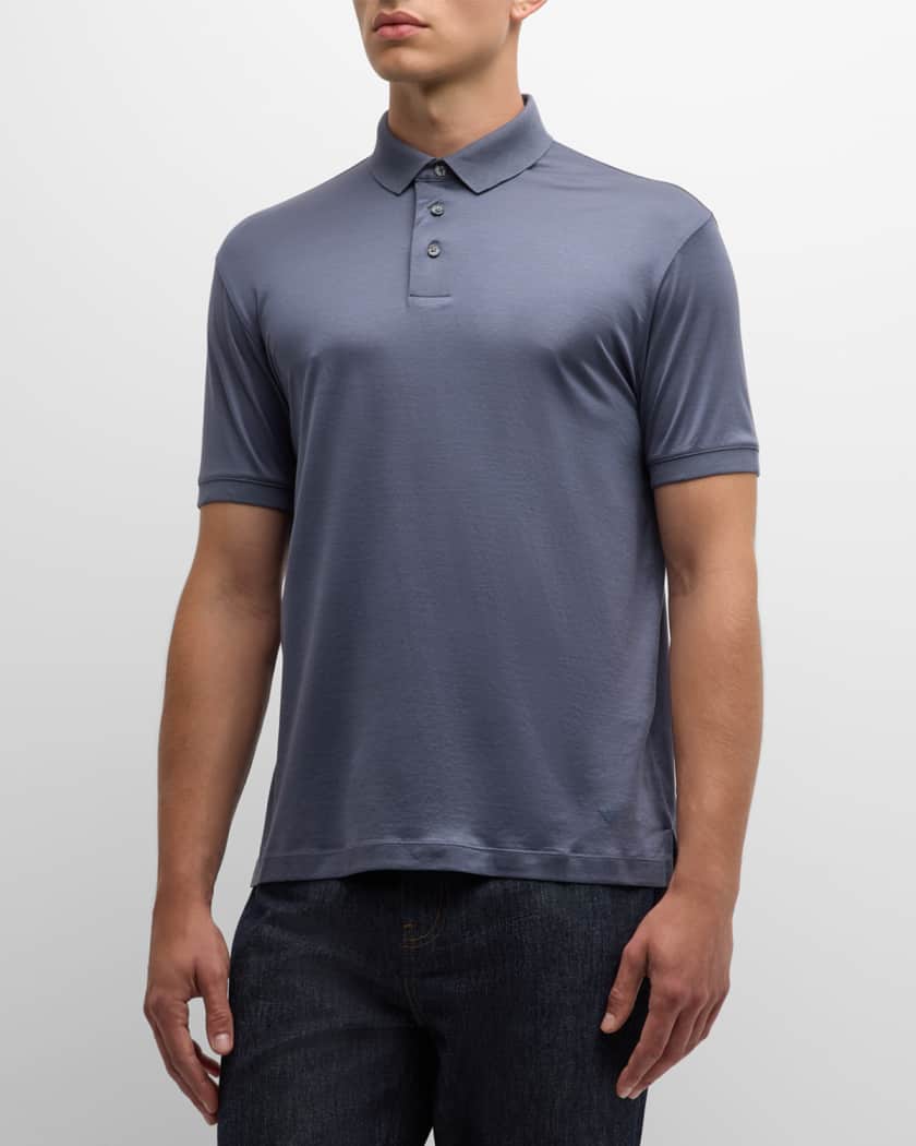 Men's Solid Polo Shirt