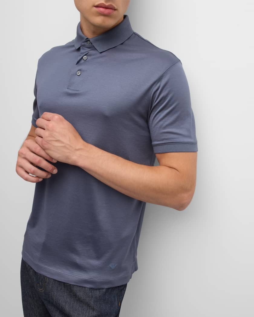 Men's Solid Polo Shirt