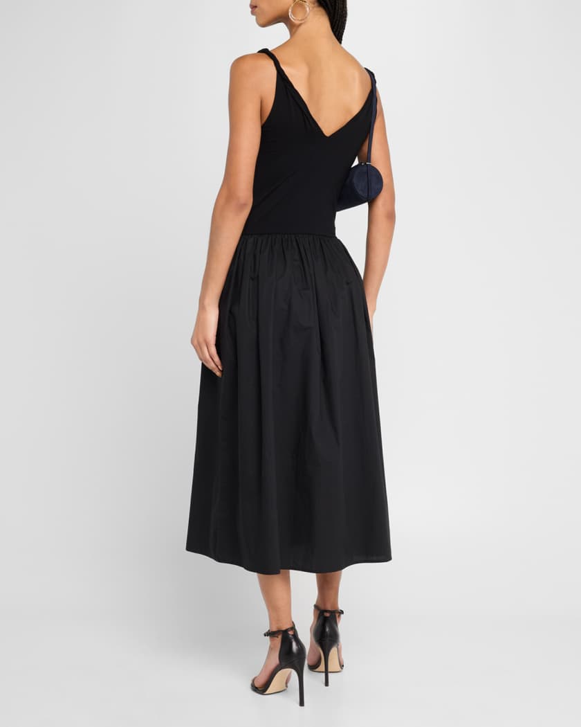 Franca Drop-Waist Midi Dress