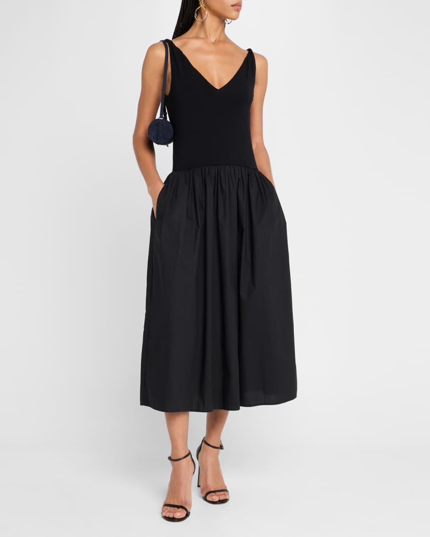 Franca Drop-Waist Midi Dress
