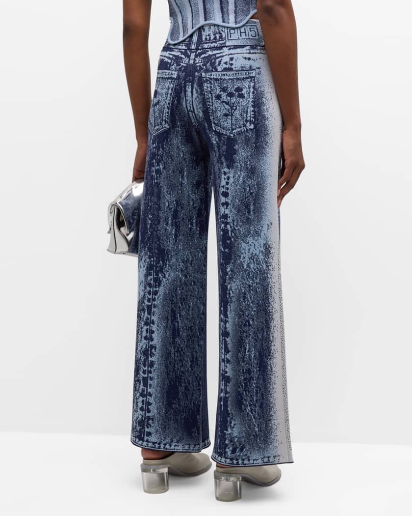 Zahra High-Rise Wide-Leg Pants