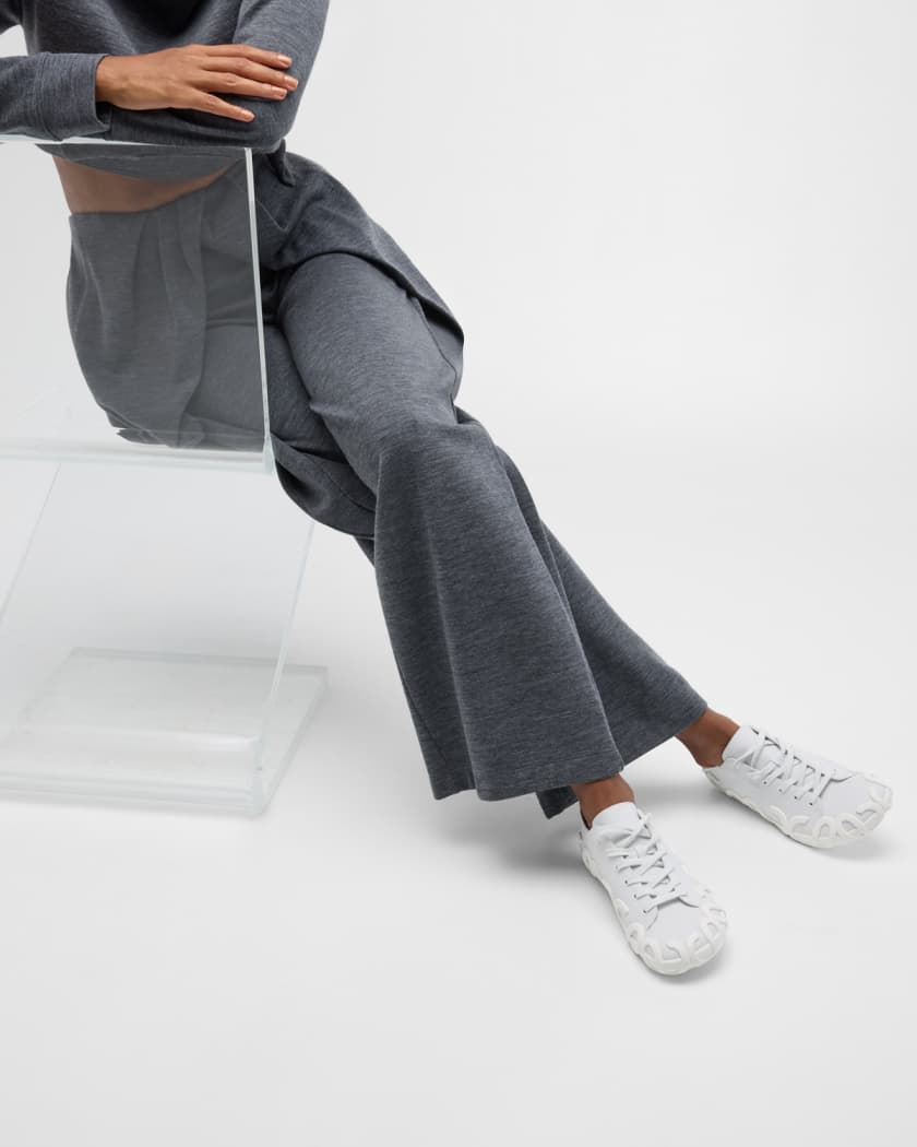 Rise Leather Low-Top Sneakers