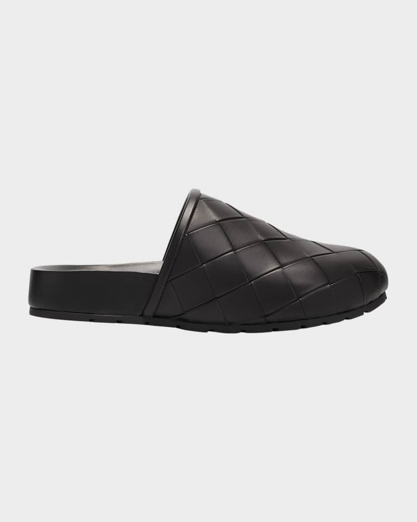 Bottega Veneta Reggie Woven Leather Slipper Mules | Neiman Marcus