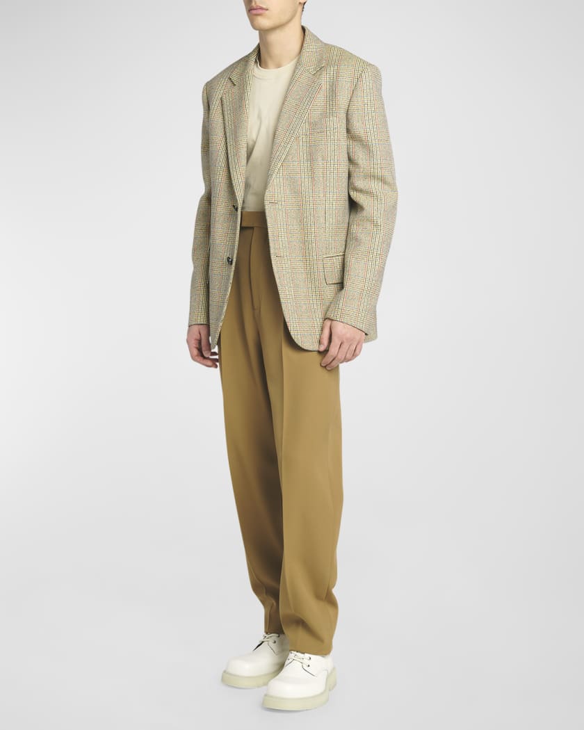 Bottega Veneta Men's Distorted Prince of Wales Sport Coat
