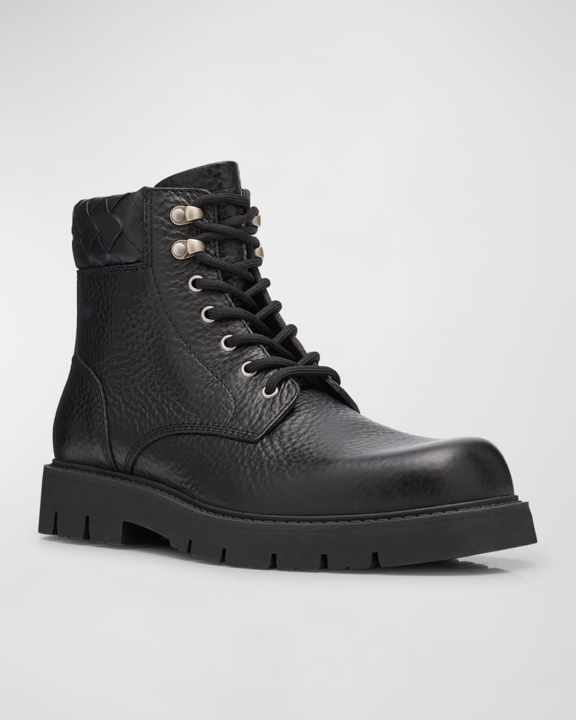 Men's Haddock Leather Lace-Up Ankle Boots