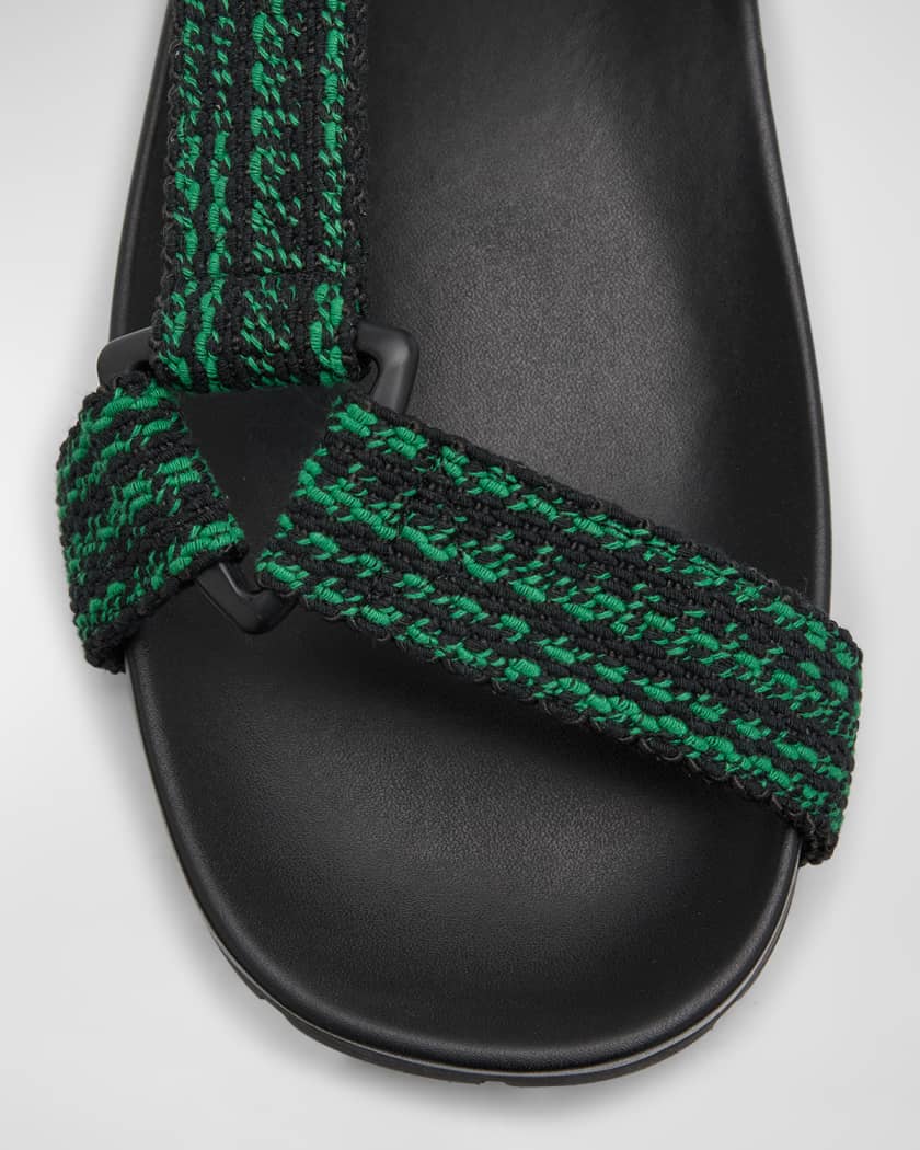 Men's Trip Two-Tone Ribbon Sporty Sandals