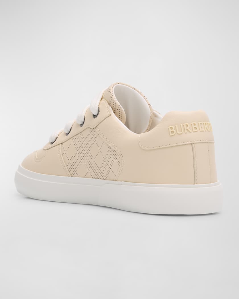 K1- NOAH SOLID SNEAKER W PERFED CHECK