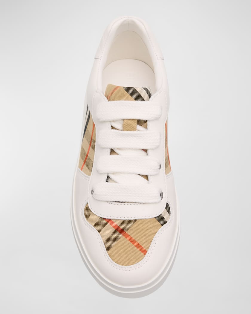 K1 NOAH LACE UP CHECK SNEAKER