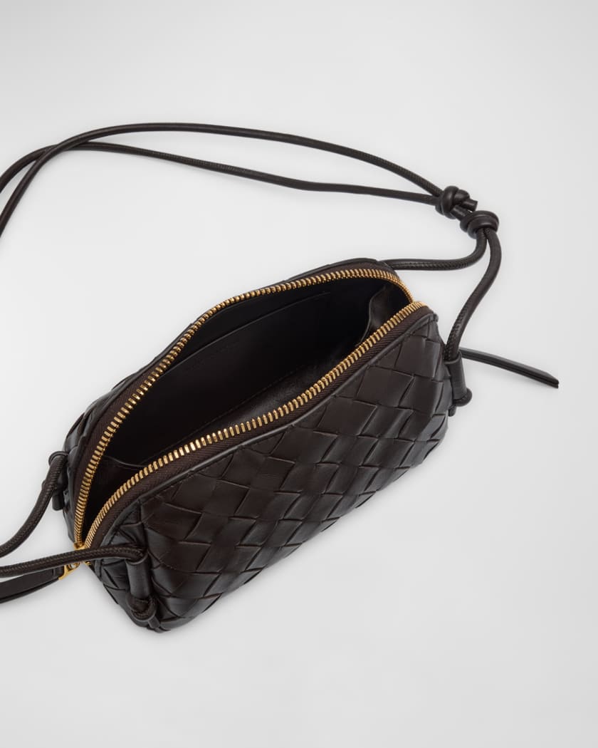 Zip Leather Pouch Shoulder Bag