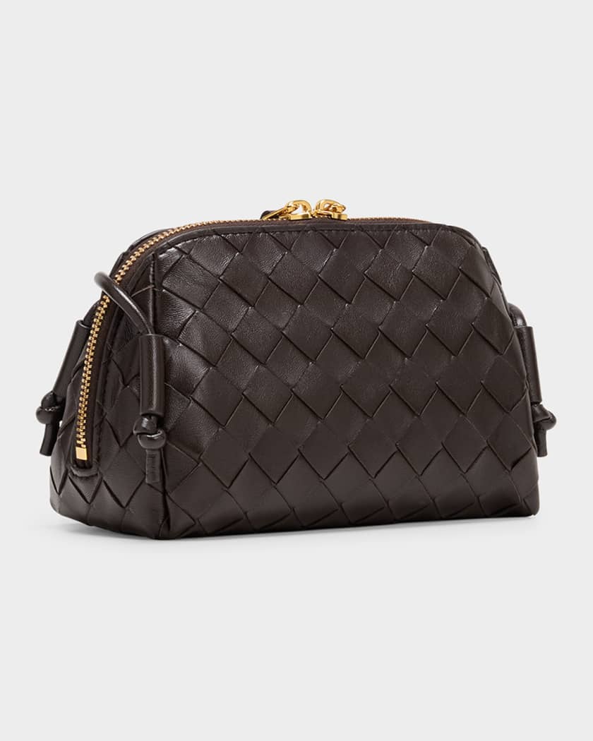 Bottega Veneta Zip Leather Pouch Shoulder Bag | Neiman Marcus