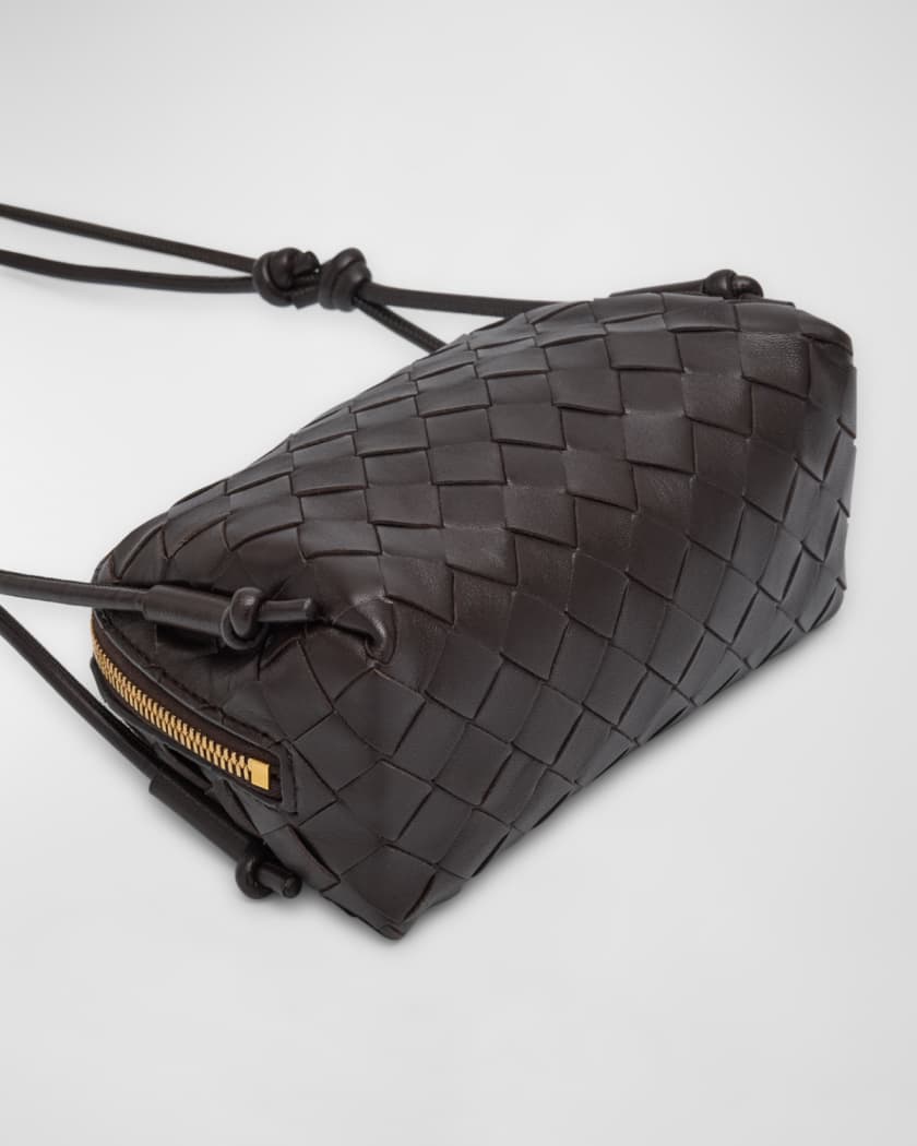 Zip Leather Pouch Shoulder Bag