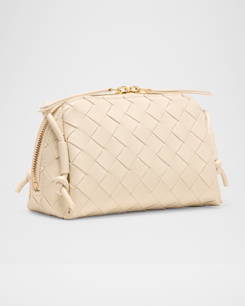 Zip Leather Pouch Shoulder Bag