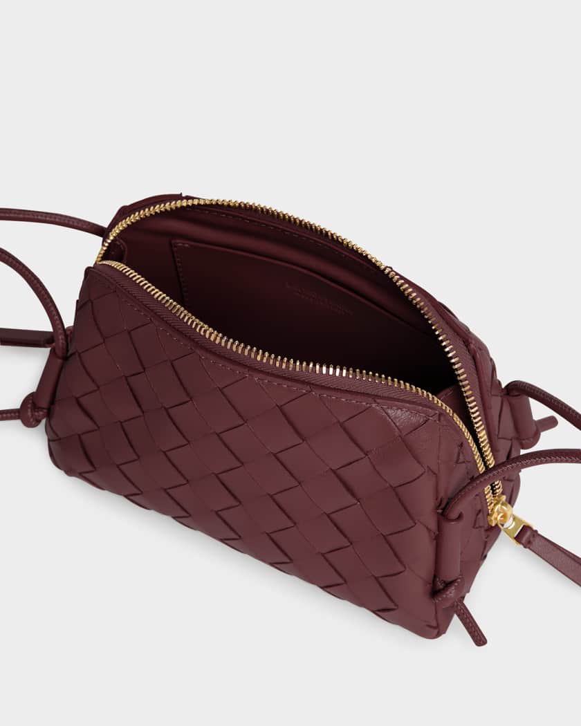 Zip Leather Pouch Shoulder Bag