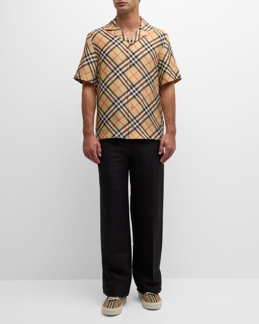 Men's Check Camp Shirt