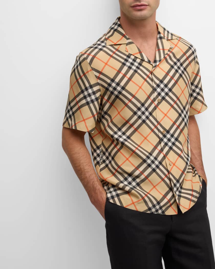 Men's Check Camp Shirt