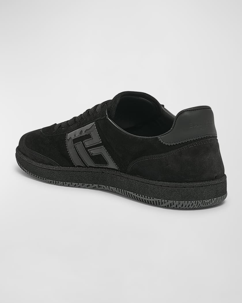 Men's Swan Mixed Leather Sneakers