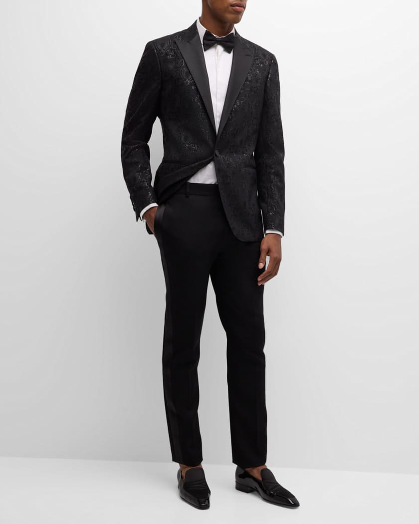 Etro Men's Lightweight Lurex Evening Jacket | Neiman Marcus Etro Men's Lightweight Lurex Evening Jacket | Neiman Marcus