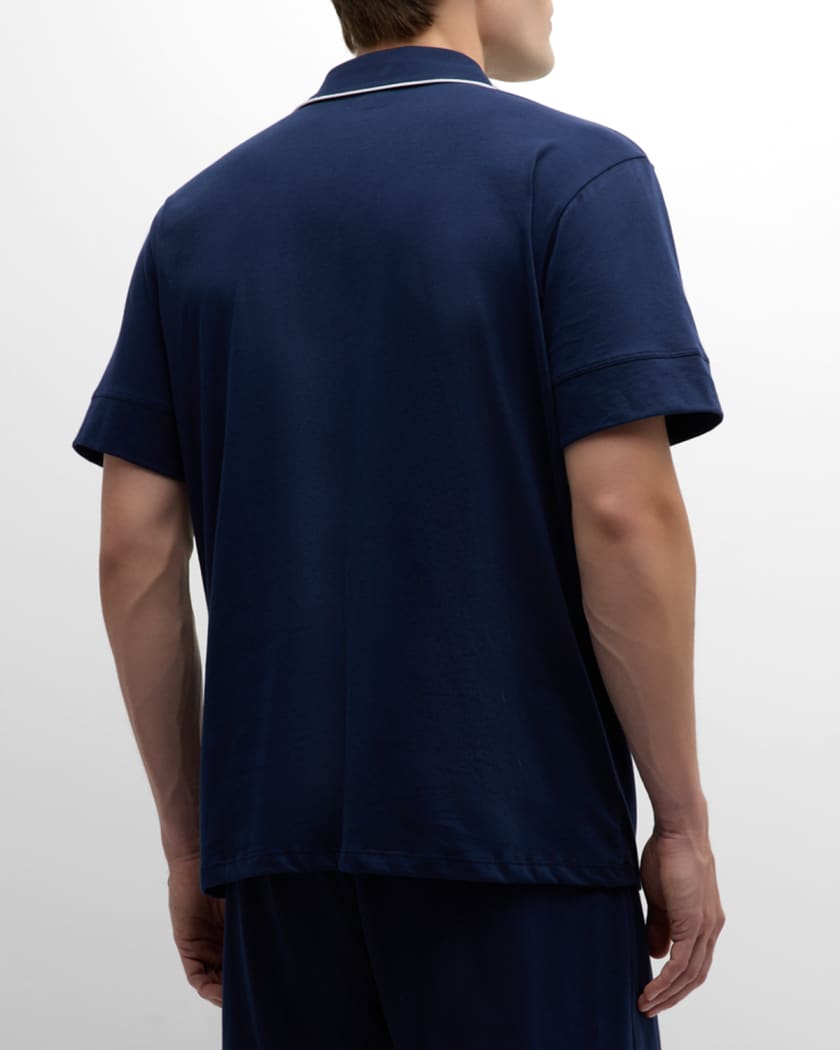 Men's Pima Cotton Short Pajama Set