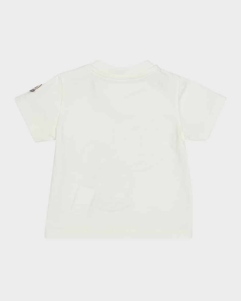 Girl's Tricolor Bell Logo-Print T-Shirt, Size 6M-3