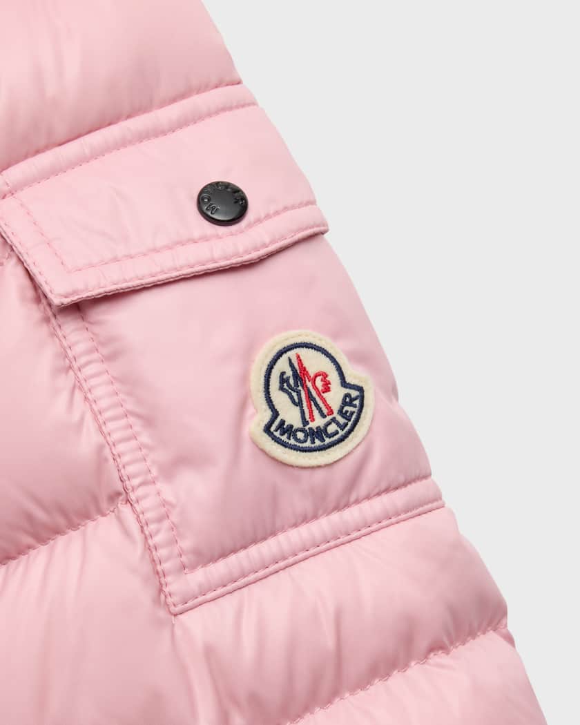 Girl's Bady Quilted Puffer Down Jacket, Size 8-14