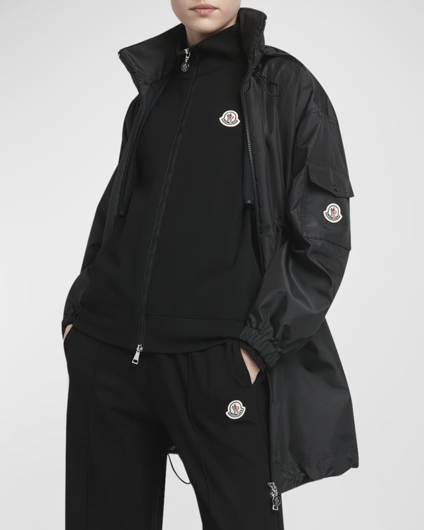 Moncler Adhemar Water Repellent Long Parka Jacket Neiman Marcus
