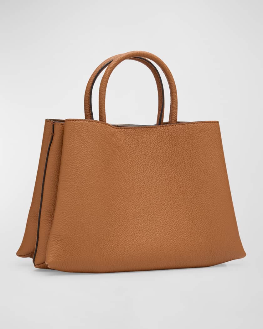 Small Leather T Timeless Tote Shopping Bag | Neiman Marcus