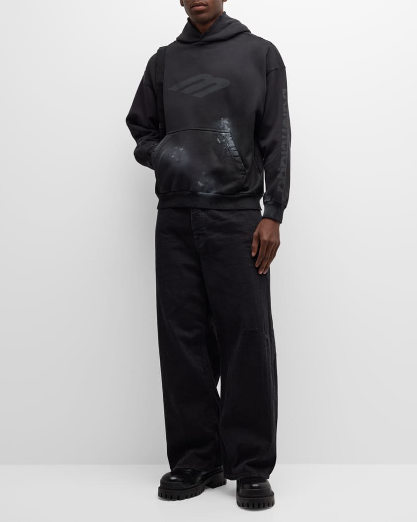 Men's 3B Stencil Medium-Fit Hoodie