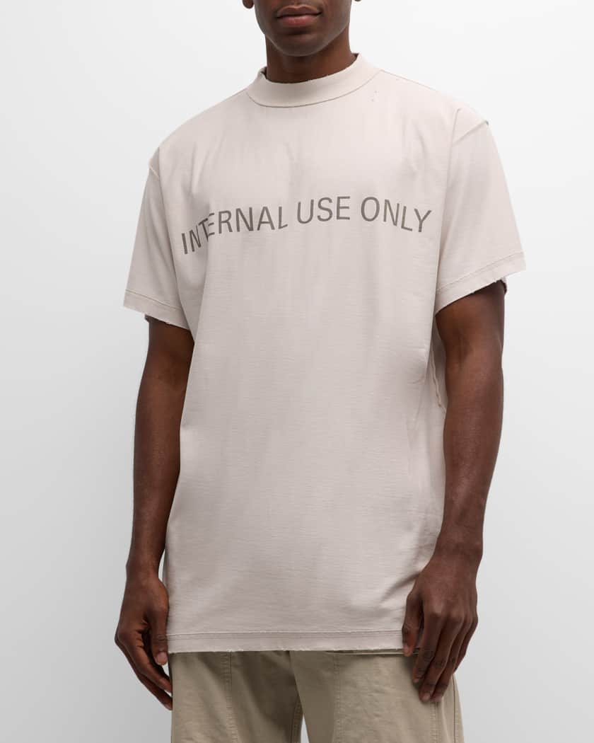 Balenciaga Men s Internal Use Only Oversized T Shirt Neiman Marcus