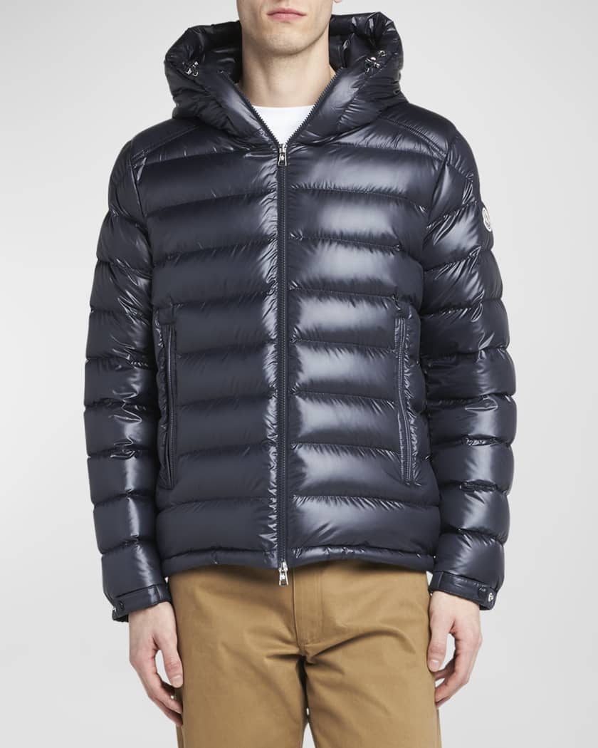 Men's Besines Hooded Down Jacket