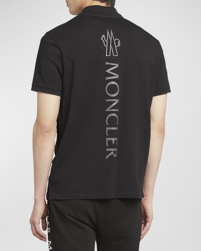 Men's Logo Cotton Pique Polo