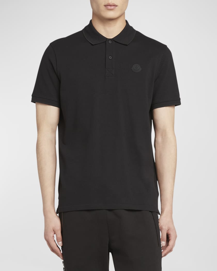 Men's Logo Cotton Pique Polo