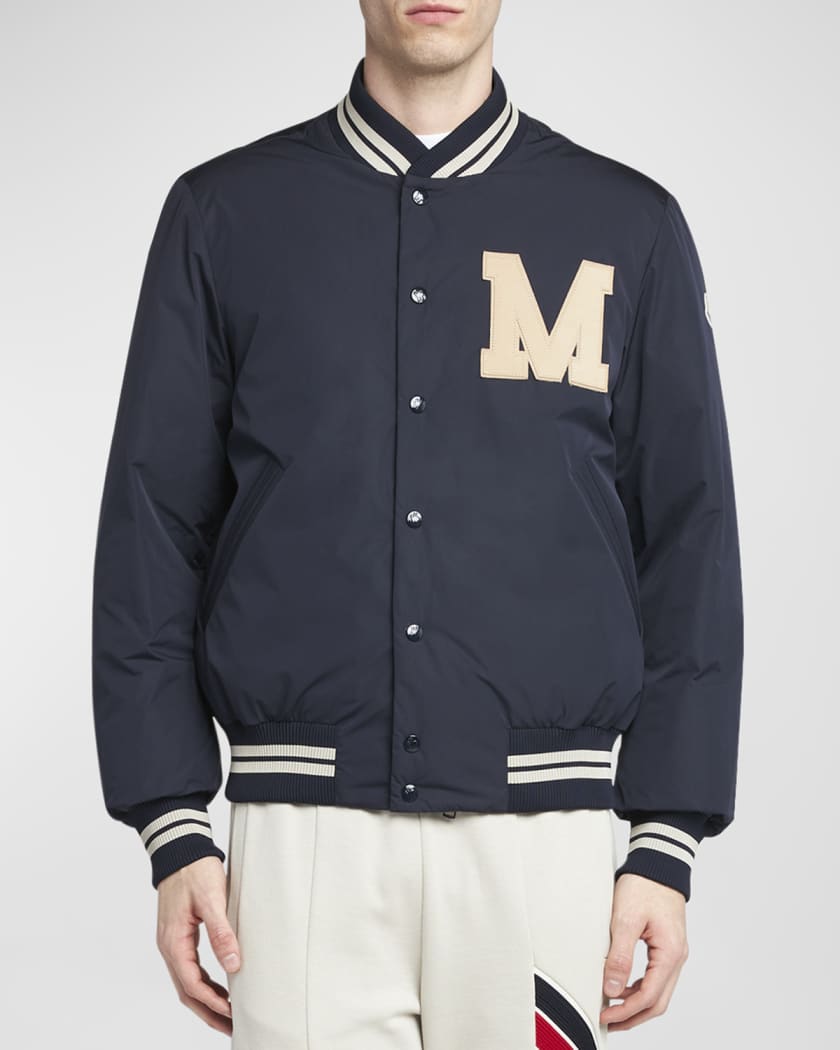 Men's Lateltin Padded Varsity Bomber Jacket