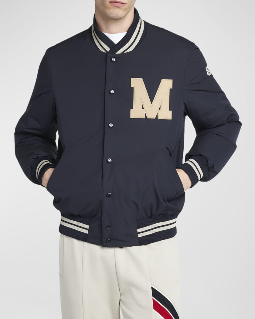 Men's Lateltin Padded Varsity Bomber Jacket