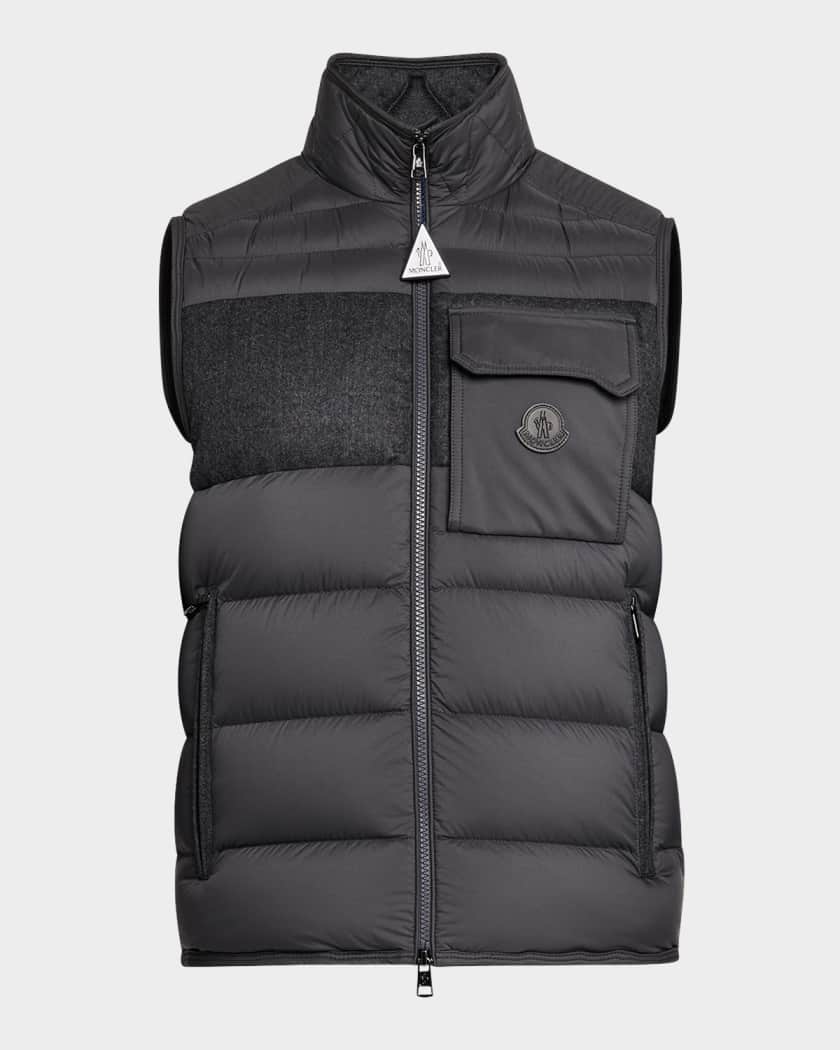Moncler achilles quilted puffer vest outlet