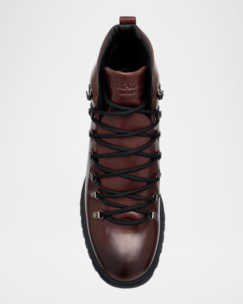 Men's Brixxen Leather Lace-Up Boots