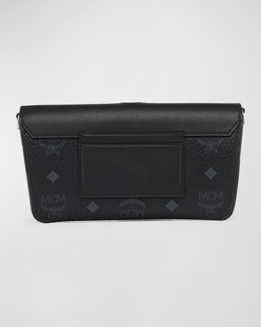 Visetos Monogram Flat Pouch Shoulder Bag