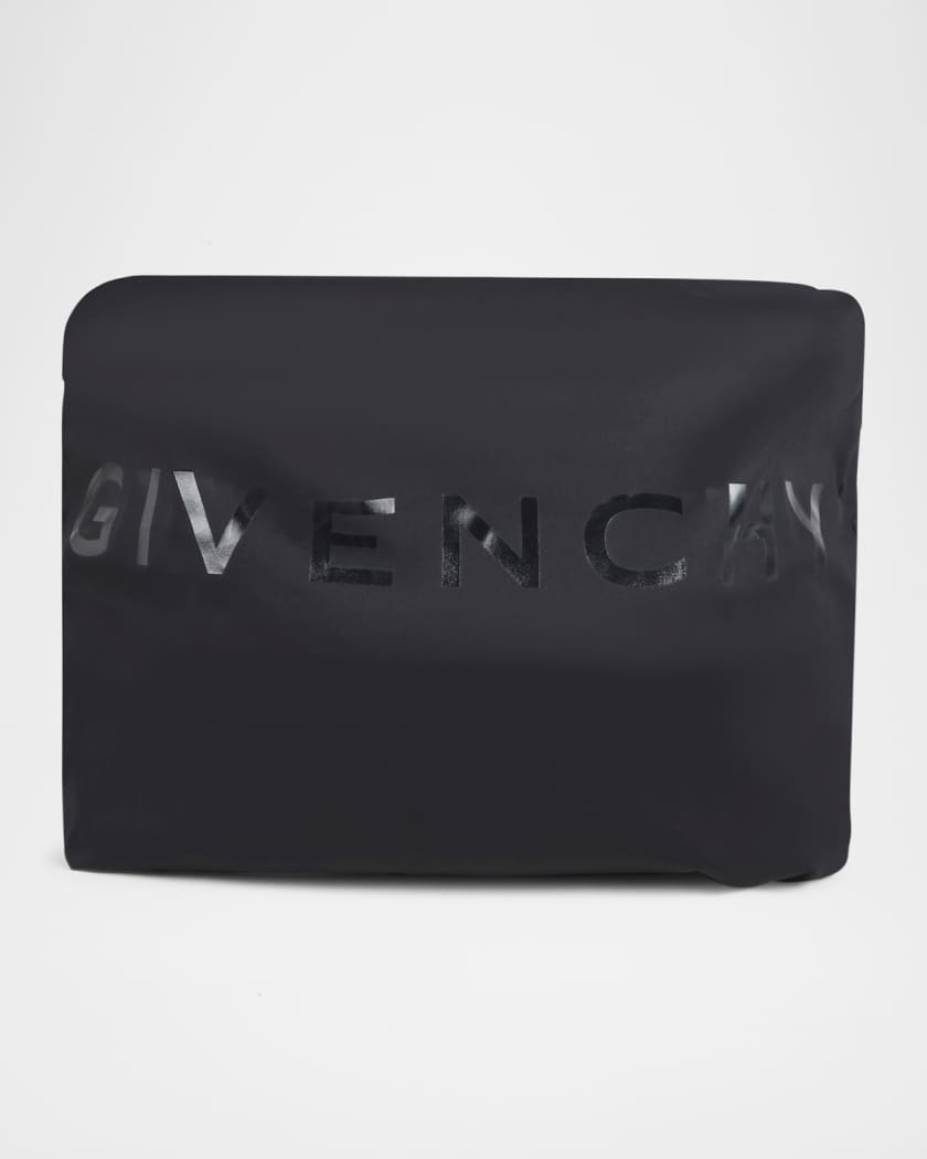Logo-Print Cotton Diaper Bag